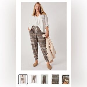 Saturday Sunday Mary Jacquard Joggers